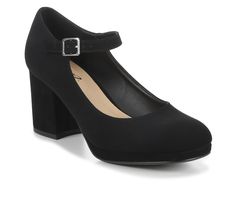 Women's Y-Not Eaton Pumps in Black Size 6.5 Formal Ankle Strap Court Shoes With Platform, Fitted Platform Court Shoes For Formal Occasions, Classic Ankle-high Heels For Office, Elegant Ankle-high Heels For Work, Fitted Formal Court Shoes With Platform, Classic Ankle-high Heels Medium Width, Classic Ankle-high Heels, Classic Ankle-high Heels For Work, Formal Ankle-high Heels With Medium Width