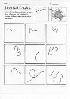 the instructions for how to draw an animal's nose and head in four different ways