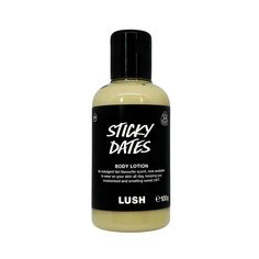 lush sticky dates body lotion Sticky Dates, Shower Jellies, Its Official, Xmas Wishes, Sister Christmas, Bubble Bars