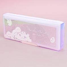 This kawaii double-sided pen case is illustrated with Mochi Mochi Panda characters all pilled up together! Use it to store your pencils, pens, erasers, and other things. It has two sides that you can use to organize your things. Comes with a removable sharpener Features 6 pencil slots Kawaii Pen Holders For Back To School, Cute White Stationery For Back To School, Pink Stationery For Back To School Storage, Kawaii Rectangular Pencil Case For School, Kawaii Portable Pencil Case For Personal Use, Kawaii Pencil Case For School, Kawaii Pencil Case For Back To School, Cute White Pencil Case For Study, Portable White Stationery