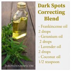 Essential Oils For Dark Spots On Skin, Essential Oil For Dark Spots, Age Spots Essential Oils, Essential Oils For Age Spots, Spots On Skin, Essential Oils For Face, Essential Oil Beauty, Essential Oils Herbs, Essential Oils Health