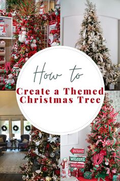 how to create a themed christmas tree