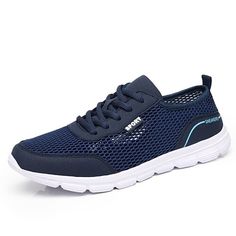 Category:Casual Shoes; Upper Materials:PU Leather,Mesh; Lining Materials:Mesh; Gender:Men's; Toe Shape:Round Toe; Outsole Materials:Rubber; Closure Type:Lace-up; Function:Comfortable,Slip Resistant; Listing Date:07/03/2024 Cheap Slip-resistant Running Shoes, Casual Running Shoes, Sneakers Online, Sport Sneakers, Running Shoes, Casual Shoes, Pu Leather, Shoes Mens, Men's Shoes