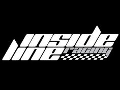 the inside line racing logo on a black background