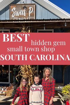 This is the BEST small town shop found right in the upstate of South Carolina! You and your family NEED to visit! Click the photo to read all about the charming shop and what you can expect when you go.