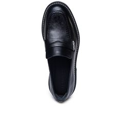 Chandler Lug-Sole Loafer – Bernardo 1946 Platform Loafers, Lug Sole, Brazil, Leather Upper, Loafers, Faux Leather, Long Lasting, Product Description, Sleek