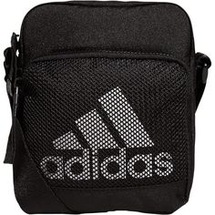 Stash Your Phone, Keys And Wallet In This Practical Crossbody Bag. Ideal For A Concert Or A Night Out, The Compact Design Includes A Zip Main Compartment Plus A Smaller Zip Pocket In Front. Adjust The Adidas-Print Strap To Find The Right Length. Made Of Sturdy Woven Fabric, It Zips Closed And It Has A Small Slip Pocket Inside. A Bold Adidas Badge Of Sport Is Printed On The Front. 100% Polyester. Dimensions: 6.5" W X 2.5" D X 8" H. Adjustable Strap Drop 11" To 24". The Bag Is New Without Tags. Waist Purse, Striped Bags, Adjustable Bag, Nike Air Max Tn, Convertible Bags, White Adidas, Adidas Logo, Black Adidas, Compact Design