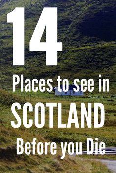 So you've decided you want to go to Scotland? Here are 14 places in Scotland you have to visit before you die, and yes the Loch Ness is definitely one of them. Find out the other 13 places. Rabbie Burns, Scotland Bucket List, Visiting Scotland, Loch Ness Scotland, Scotland Trip, Places In Scotland