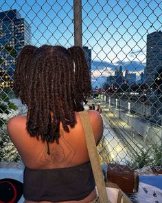 Middle Part Locs, Fluffy Locs, Natural Dreads, Dreads Girl, Beautiful Locs, Hair Locks