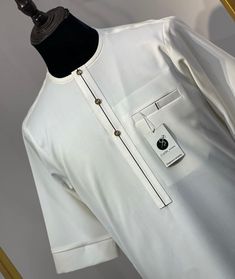 Designer Kurta For Eid And Traditional Ceremonies, Elegant White Formal Kurta, Formal Fitted Thobe For Eid, Elegant White Kurta For Eid, Elegant Fitted Festive Thobe, Festive Elegant Fitted Thobe, Elegant Fitted Kurta For Traditional Ceremonies, Elegant White Long Sleeve Kurta, Formal White Long Sleeve Thobe