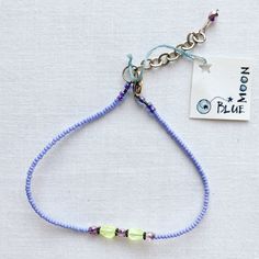 Handmade Beaded Anklet. Blue Seed Beads With Pink And Lime Crystal Accents. Approx 8" Long @ Shortest Part Of Adjustable Chain. Approx 10" Long @ Longest Part Of Adjustable Chain. Purple Beaded Bracelets For Summer, Summer Purple Beaded Bracelets, Casual Blue Anklets With Round Beads, Casual Blue Beaded Anklets, Blue Tiny Beads Anklet For Festival, Adjustable Blue Anklets With Colorful Beads, Blue Round Bead Anklets For Festival, Blue Round Beads Anklet For Festivals, Blue Festival Anklets With Tiny Beads