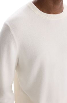 Knit from indulgently soft and luxurious cashmere, this classic crewneck sweater will give you a polished casual look throughout the cooler seasons. 25 1/2" length ( size Medium) Crewneck Long sleeves Ribbed cuffs and hem 100% cashmere Dry clean Imported Polished Casual, Luxury Sportswear, Sustainable Manufacturing, Sportswear Brand, Winter Sweaters, Winter White, Casual Look, Material Design, Cashmere Sweater