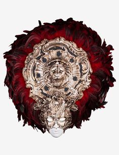 Artemis Venetian mask with rhinestones in papier mache, masquerade masks with jewels, diamonds, ball masks jewelry. Ball Masks, Ball Mask, Masquerade Masks, Venetian Masks, Wall Mask, Venetian Mask, Masks Masquerade, Baroque Style, Venetian Glass