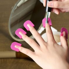 Do you love nail polish but are terrible at applying it? Your paint turns out to be uneven and gets out of the nail boundary to ruin your beautiful hands. Nail Guards, Tongue Health, Best Nail Polish, Clean Nails, Manicure At Home, Cute Nail Designs, Nail Sizes, Nail Paint, Diy Manicure