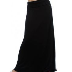 Nwt Black Maxi Skirt With Side Pockets. 100% Rayon Size Xl But Fits More Like A 1x. Casual High Waist Black Maxi Skirt, Casual Black Lined Maxi Skirt, Black Stretch Full-length Maxi Skirt, Black Stretch Full Length Maxi Skirt, Casual Black Full-length Skirt, Casual Full-length Black Skirt, Versatile Black Midi Skirt, Black Relaxed Fit Maxi Skirt, Black Maxi Skirt With Elastic Waistband For Beach