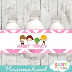 personalized water bottle labels for baby tacy