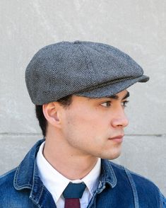 Elevate your style with the timeless sophistication of the Brixton Brood cap. Crafted with meticulous attention to detail, this classic cap features a sleek, structured design that effortlessly merges fashion and function. Made in China Origin of Fabric: China Adjustable strap Shell: 95% Polyester, 5% Polyester Size Medium: 7 1/4 (Hat Sizing), 58 cm, 22 4/5 in Size Large: 7 1/2 (Hat Sizing), 60 cm, 23 3/5 in Spot clean Product #: NC03 Code: WP30 Vintage Home Office, Kimono Style Jacket, Ceramic Knife, Home Goods Store, Grey Herringbone, Stationery Craft, Newsboy Cap, Structure Design, Vintage Kimono