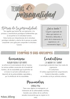 an image of a website page with the words,'tendias e personalidad '