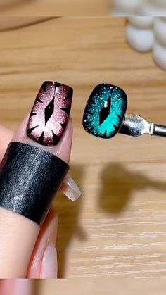 Cat Eye Gel, Nails At Home, Nails On Fleek, Nail Art Tutorial, Nail Tutorials, Gel Nail Polish, Nail Artist, Nail Tech, Diy Nails