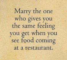 an old book with the words mary the one who gives you the same feeling you get when you see food coming at a restaurant