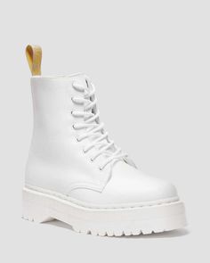 Jadon Boots, Dr Martens Jadon, Dr Martens Boots, Boots Uk, Leather Products, Goodyear Welt, Doc Martens, Platform Boots, Vegan Friendly