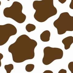 an animal print pattern that is brown and white with black spots on the bottom half of it