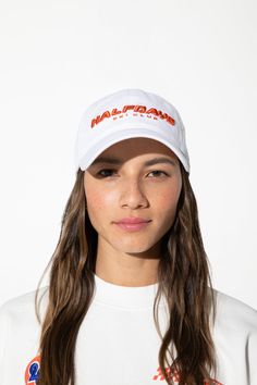 Our classic baseball "dad" hat, to rep your favorite team (Halfdays) from summer trail runs to winter aprs. Half Days Ski, Game Day Six-panel Baseball Cap For Baseball Season, White Fun 5-panel Baseball Cap, Sporty 5-panel Hat With Logo Patch, Retro Ski Hats, Ski Club, Snowboarding Accessories, School Wear, Jacket Brands