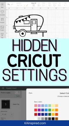 HIDDEN CRICUT SETTINGS Cricut 101 For Beginners, Cricut How To Use, How To Cricut How To Use, Cricut Create Machine, Fun Things To Make With Cricut, Easy Cricut Designs, Crichton Explore 3, Cricut Expression 2 Projects, Cricut Maker 3 Hacks