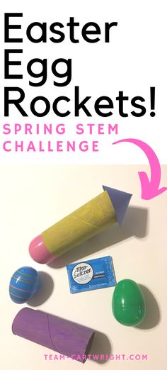 Science Volcano, Easter Stem Challenge, Easter Science Experiments, Easter Stem Activities, Holiday Stem Activities, Easter Homeschool, Easter Stem, Easter Science