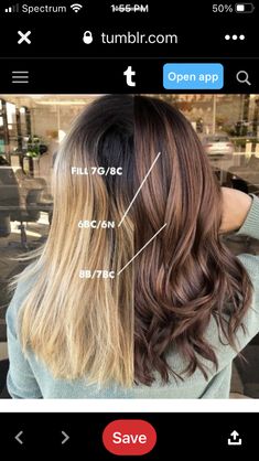 Light Brown Red Balayage, Toner For Brown Hair, Shades Formulas, Demi Hair Color, Brassy Hair, Redken Hair Color, Bottle Blonde, Color Formulas, Hair Tint