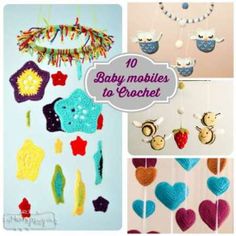 crochet baby mobiles to crochet