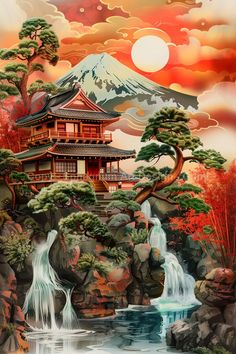 Japanese Bonsai Art | Asian Zen Painting | Digital Wall Decor Download | Tranquil Bonsai Art | Japanese Digital Painting | Asian Wall Print | Digital Japanese Art | Bonsai Tree Painting | Asian Wall Decor Print Thank you for visiting our shop. We appreciate you browsing. We are proud to offer you unique digital artwork, lovingly created by Orathai at Sphagnum Art Design. We are a small home-grown business with a passion to explore the realms of AI, creating unique and beautiful Oriental themed, Japanese Art Prints Traditional, Japanese Scenery Art, Japanese Art Aesthetic, Bonsai Tree Painting, Japanese Art Painting, Japan Artwork, Gotik Tattoo, Asian Wall Decor, Zen Painting