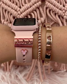 OOPSIE ~ LuxeBar Sparkle ~ Full Stacking Bar – Mouse on Main Street® Cute Apple Watch Bands, Future Aesthetic, Apple Watch Bands Fashion, Apple Watch Fashion, Apple Watch Accessories, Jewelry Accessories Ideas, Girly Accessories, Girly Jewelry, Dream Jewelry