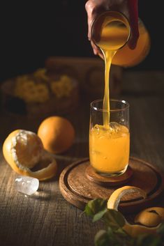 Orange juice Orange Juice Photography, Orange Juice Aesthetic, Juice Business, Photo Nails, Fresh Turmeric Root, Coconut Juice, Turmeric Juice, Beverage Photography