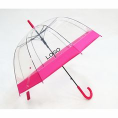 Transparent Auto Open Umbrella Open Umbrella, Promotional Giveaways, Rainy Days, The Wind