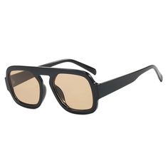 Black Brown Women's Sunglasses New Fashion Square Thick Frame Sun Glasses Female Luxury Brand Flat Female Luxury, Flats Top, Women's Sunglasses, Luxury Brand, Luxury Branding, New Fashion, Black And Brown, Sunglasses Women, Sunglasses