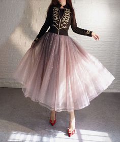 Rose Pink Sparkle Long Tulle Skirt Outfit Plus Size Tulle Maxi Skirt Sequin Tulle Party Skirt Holiday Outfit on Storenvy Long Tulle Skirt Outfit, Skirt Outfit Plus Size, Skirt Holiday Outfit, Tulle Skirt Outfit, Holiday Skirt Outfits, Wedding Guest Skirt, Sequin Skirt Outfit, Tulle Outfit, Long Tulle Skirt