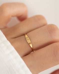 Personalize this tiny signet ring with your initial• 14k gold filled• Band measures about 1.3mm and widest post about 2mm Leave us your initial in the note box while check out* Adjustable 14k Gold Initial Ring For Everyday, Dainty Gold Signet Ring For Everyday, Adjustable 14k Gold Initial Ring, Personalized Yellow Gold Initial Ring For Everyday, Everyday Personalized Yellow Gold Initial Ring, Dainty Everyday Initial Ring, Tarnish Resistant, Dainty Everyday Initial Ring Tarnish Resistant, Dainty Rings With Initials For Everyday, Dainty Everyday Tarnish Resistant Initial Ring