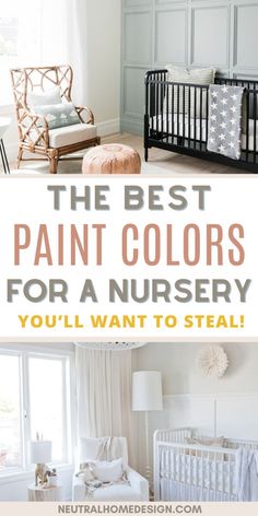 the best paint colors for a nursery you'll want to steal