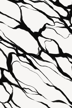 an abstract black and white background with wavy lines on it's surface is shown in this image