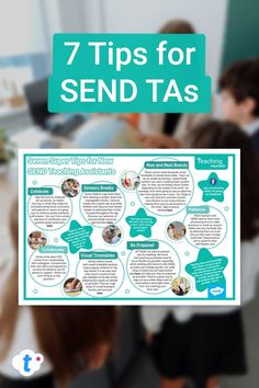 7 Tips for SEND Teaching Assitants You Can't Miss Learning Support Assistant, Teaching Community, Visual Timetable, Super Tips, Job Advice, Learning Support