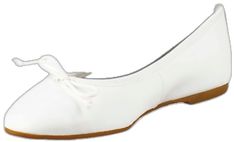 Classic White Slip-on Ballet Flats, Formal White Ballet Flats With Removable Insole, White Ballet Flats With Removable Insole, White Slip-on Ballet Flats, White Slip-on Ballet Flats With Flat Heel, White Formal Ballet Flats, White Classic Ballet Flats, White Ballet Flats For Formal Occasions, Classic White Ballet Flats For Formal Events