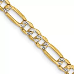 Figaro Chain Necklace, Figaro Chains, Link Chain Necklace, Lovely Jewellery, Fine Jewelry Gift, Chain Link Necklace, Selling Jewelry, Solid Yellow, Gold Material