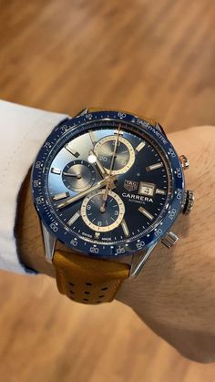 Heuer Carrera, Breitling Watches, Tag Heuer Carrera, Mens Fashion Watches