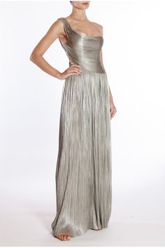 SERENE Draped Gown, Maria Lucia Hohan, Gown Gold, Drape Gowns, Silk Tulle, One Shoulder Gown, Wedding Guest Looks, Yoko London, Body Curves