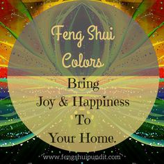 the words being joy and happiness to your home are in front of a colorful background