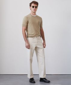 Chino Cotton Twill Jeans With Straight Hem, Spring Straight Leg Chino Jeans, Modern Relaxed Fit Chinos With Welt Pockets, Classic Everyday Jeans In Chino Cotton Twill, Business Casual Chino Cotton Twill Jeans With Welt Pockets, Modern Relaxed Fit Cotton Chinos, Classic Solid Cotton Jeans, Relaxed Fit Jeans With Chino Cotton Twill, Relaxed Fit Jeans In Chino Cotton Twill