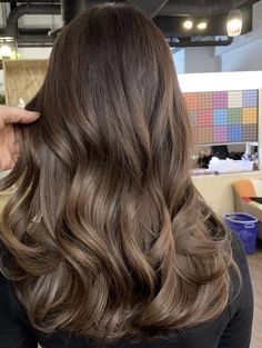 Coffee Brown Hair, Brown Hair Trends, Dyed Natural Hair, Brunette Balayage Hair