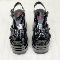 Gothic Platforms, Goth Platform Heels, Goth Sandals, Platform Gothic Shoes, Goth Platform Sandals, Gothic Chunky Platform Leather Heels, Alternative Shoes, Demonia Shoes, Goth Shoes