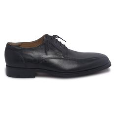 Everyone should own a pair of Derbys. They’re one of the most popular shoes on the market. Made of genuine leather, they are well-known for durability and quality. The smooth exterior adds to the classy, high-end fashion, luxurious style sense. If you are looking for a pair of shoes to vamp every outfit, this is the answer to your dilemma. These shoes will be worth every penny, so go ahead and invest in these comfortable and stylish lace-up shoes. Some of the best features of the product include: 100%genuine leather Derby style shoes Lace-up front Slit-design on both sides of the shoe Luxury Formal Lace-up Shoes With Leather Sole, Timeless Goodyear Welted Leather Lace-up Shoes, Classic Plain Toe Business Lace-up Shoes, Classic Lace-up Business Shoes With Plain Toe, Timeless Plain Toe Lace-up Shoes For Business Casual, Calf Leather Lace-up Dress Shoes For Semi-formal, Timeless Formal Derby With Round Toe, Elegant Lace-up Brogue Shoes With Moc Toe, Timeless Formal Derby Shoes With Round Toe